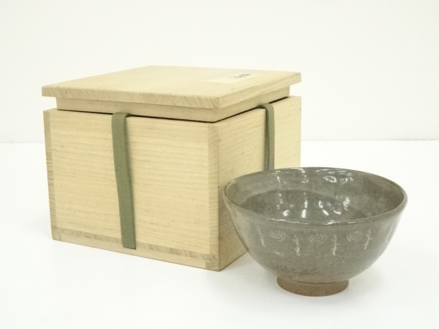 JAPANESE TEA CEREMONY / TEA BOWL CHAWAN / INLAY 